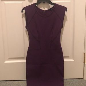 Purple bandage dress